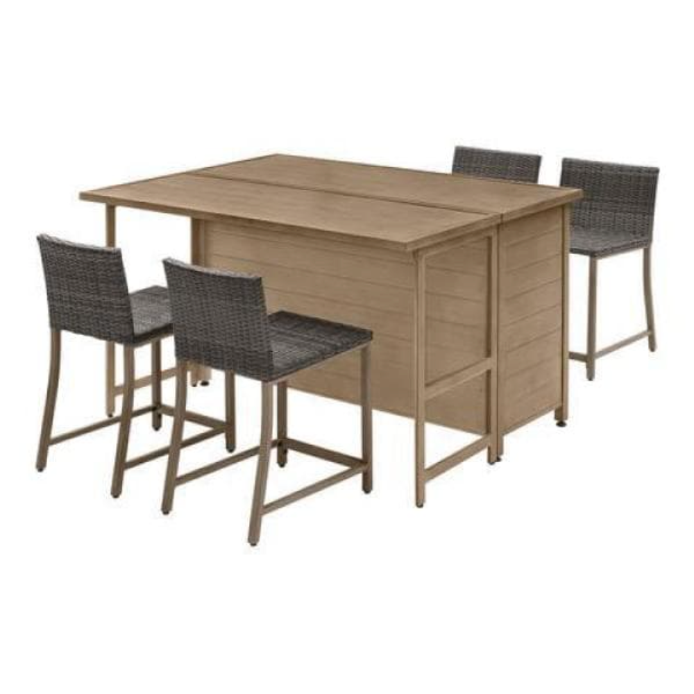 Ashford Park 5 Piece Folding Bar Set