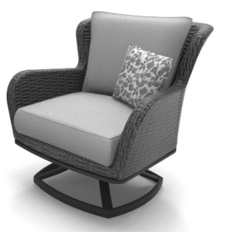 Royal Palm Swivel Chair