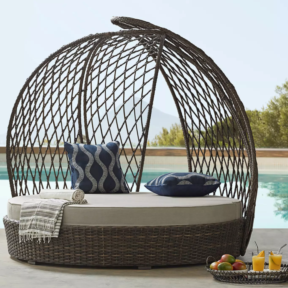 Cabana Day Bed With Adjustable Back Coronado Casuals Parts
