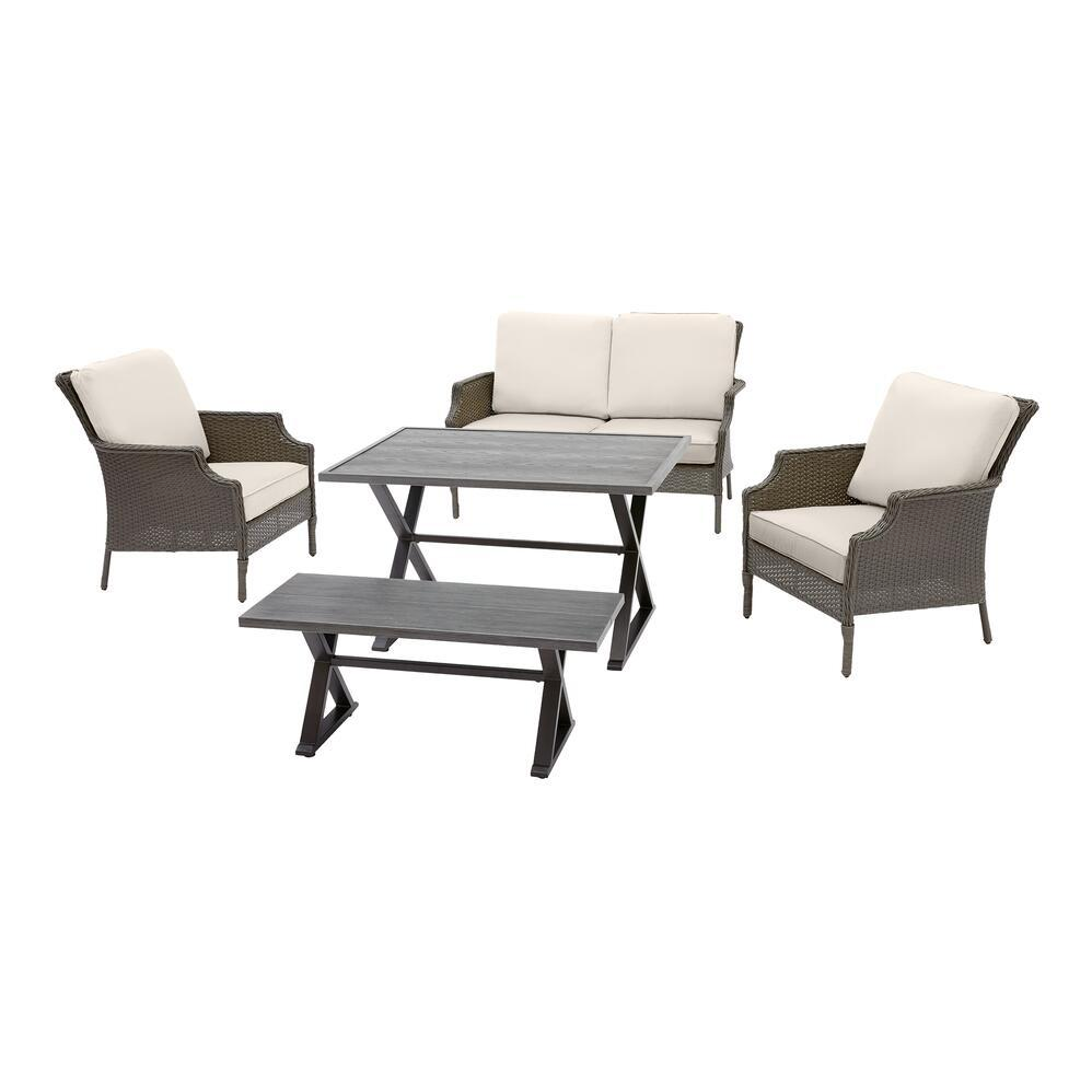 Grayson 5 Piece Chow Height Dining Set