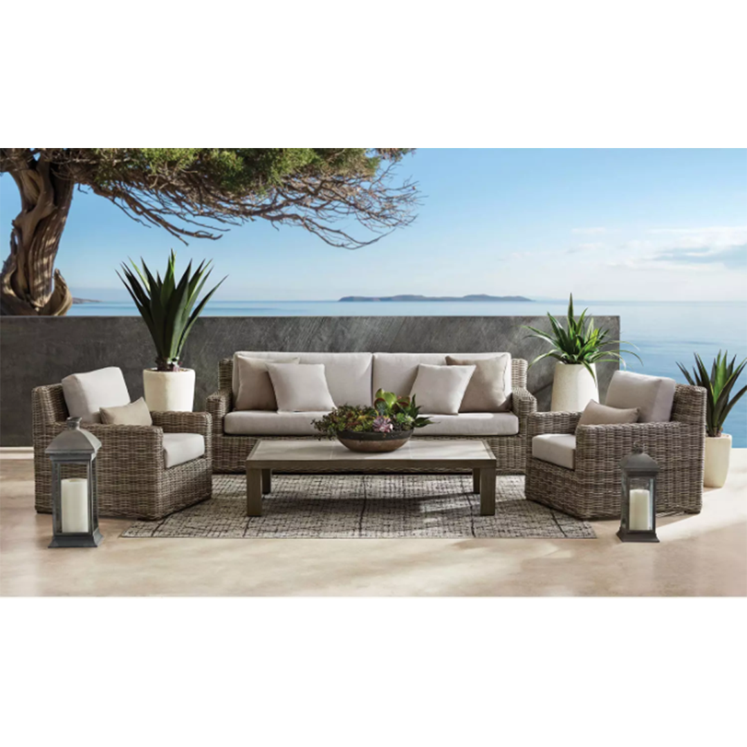 Halsted 5 top piece patio set