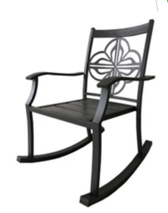 Bloom top rocking chair