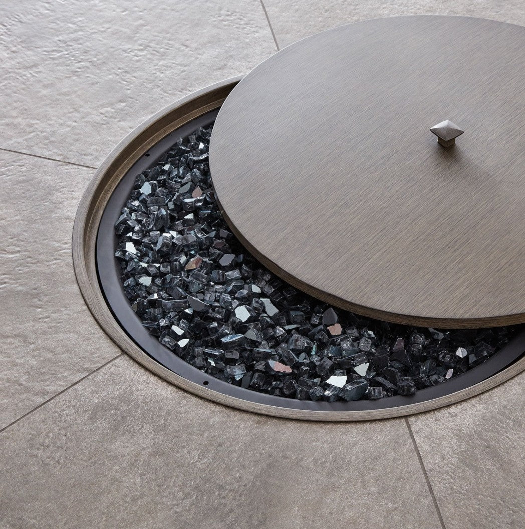 Halstead 7 Piece Balcony Fire Dining Set-Table-Burner Cover