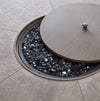 Halstead 7 Piece Balcony Fire Dining Set-Table-Burner Cover