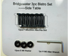 Bridgewater 3 Piece Bistro Set-Hardware
