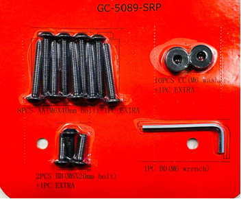 Gableton 4 Piece Set - Hardware