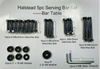 Halstead 5 Piece Serving Bar Set-Hardware