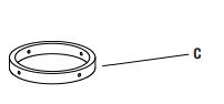 Ashbury Square Side Table-Leg Connector