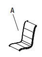 Ashbury Swivel Chair-Seat Panel