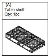 Bridgewater 4 Piece Seating Set- Coffee Table-Shelf