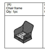 Bridgewater 3 Piece Bistro Set-Chair-Frame