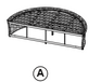 Cabana Day Bed With Adjustable Back - Seat Panels