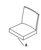 Richmond Shuffleboard Set-Chair-Chair Body Frame
