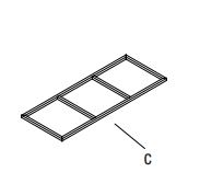 Hampton Chase-Coffee Table-Shelf