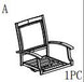 Keeneland 7 Piece Dining Set-Swivel Chair-Top