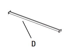 Richmond Shuffleboard Set-Table-Table Leg Support