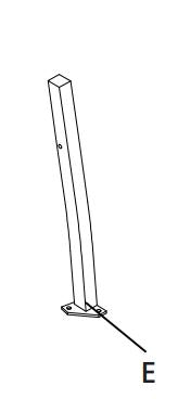 Richmond Shuffleboard Set-Chair-Legs