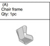 Fiji 2PK Chair- Chair Frame