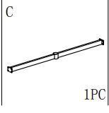 Keeneland 7 Piece Dining Set-Table-Leg Connector