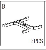 Keeneland 7 Piece Dining Set-Table-Leg