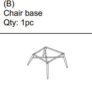 Fiji Chair- Chair Base