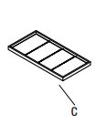 Westridge Serving Cart- Shelf