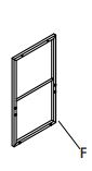 Soho Serving Cart-Side Panel of Foot