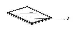 Kendall Cove 4 Piece Seating Set Coffee Table - Top