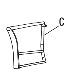 Lakeline Fire Pit Chat Set Chair - Arms