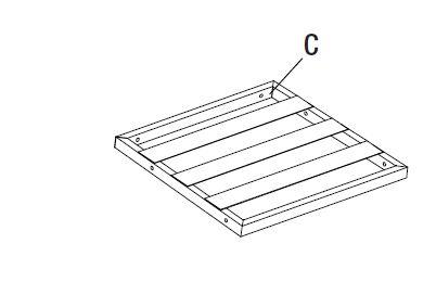 Seating Top Panel Park Lane 6 Piece Seating Set - Seat Panels – Coronado Casuals Parts