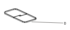 Riverbrook Glass/Slat Rectangular Dining Table - Leg Connector