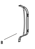 Riverbrook Balcony Bistro Table - Leg