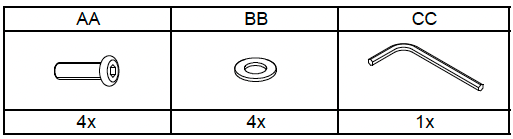 Cabrini 9 Piece High Dining Shuffleboard Set-Hardware