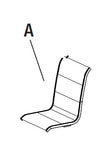 Wyndover Black 5/7 Piece Dining Set-Swivel Chair-Seat Panel