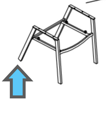 Beach Haven 4 Piece Seating Set - Feet