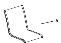 Beach Haven 4 Piece Seating Set Chair - Seat Panel