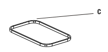 Riverbrook Glass/Slat Top Coffee Table - Leg Connector