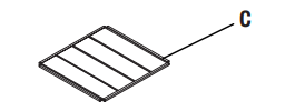 Marina Point Side Table - Shelf