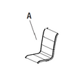 DO NOT USEAshbury 3 Piece Bistro Set-Swivel Chair-Seat Panel